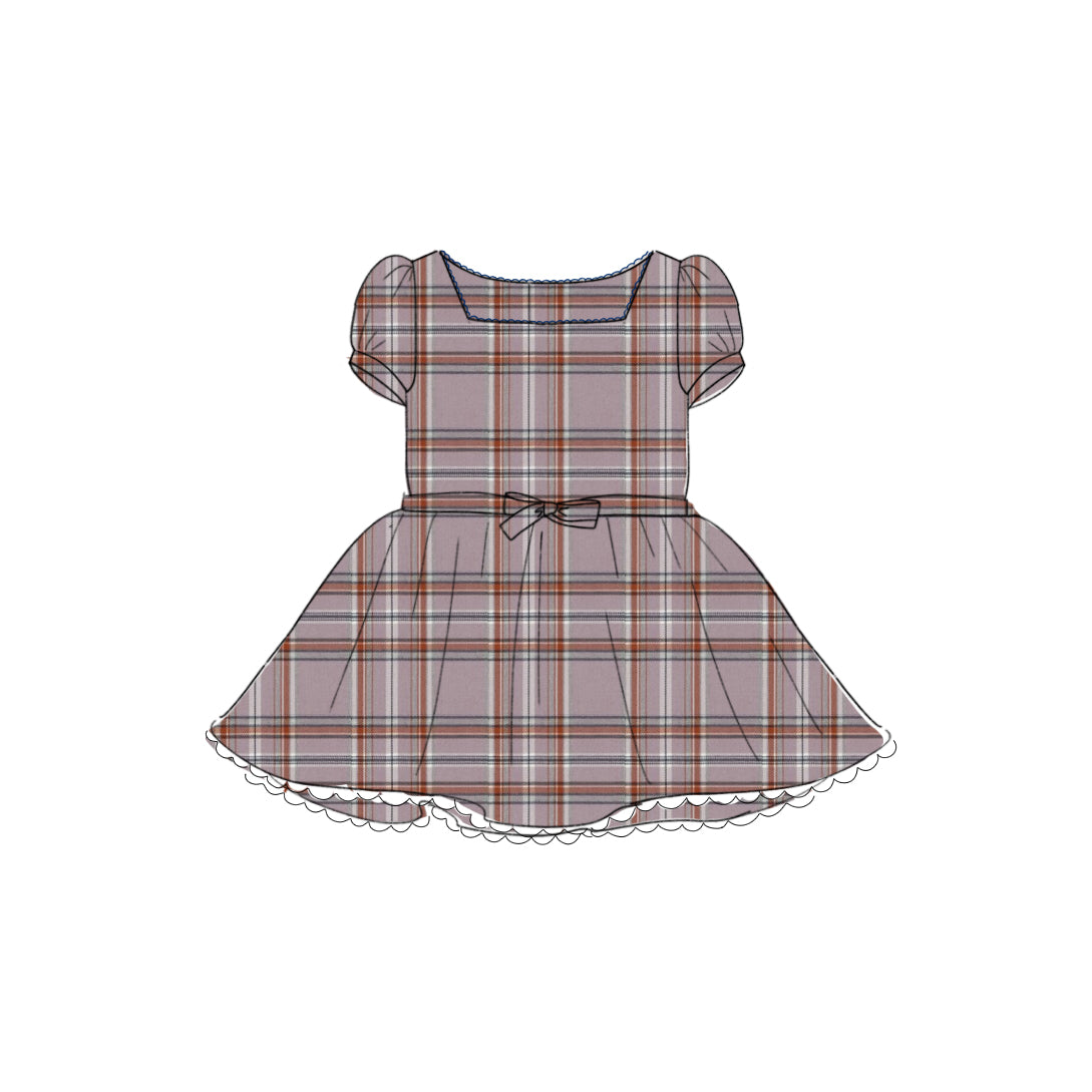 Fall 24 Plaid - Tea Dress