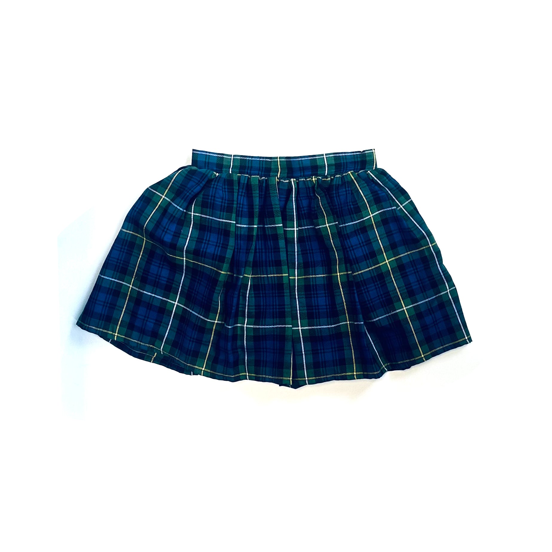Navy and Plaid Uniform - Skirt