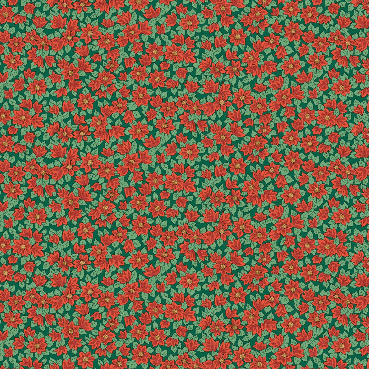 Poinsettas - Doll Skirt