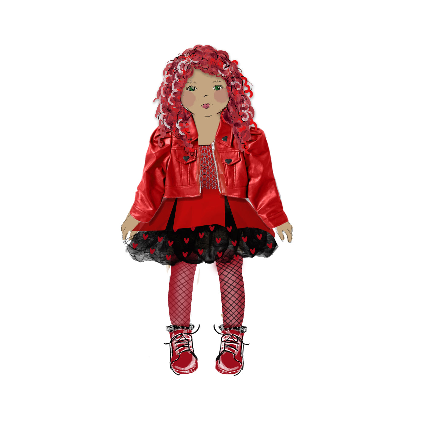 Red MTO Dress and Jacket