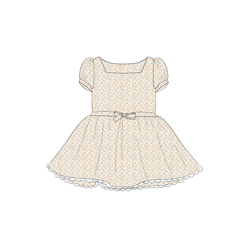 Riviera Floral - Tea Dress