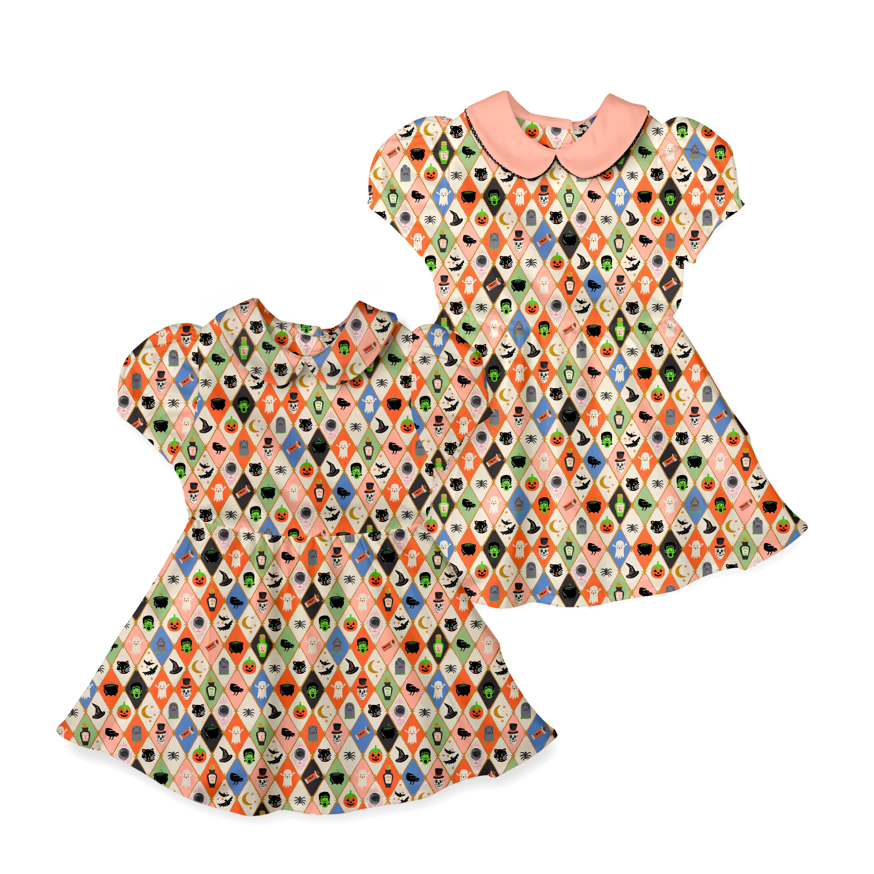RPC Halloween- Vintage Style Basque Dress