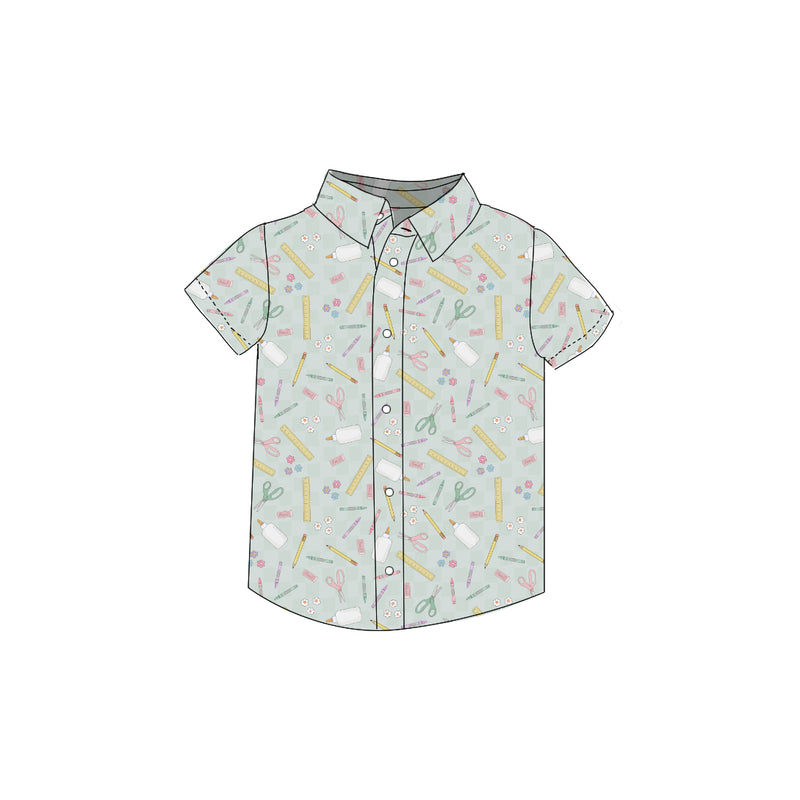 Back to School - Button Up Shirt