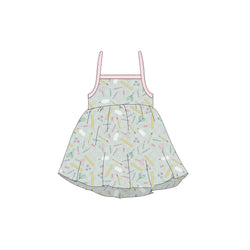 Back to School - Tie Back Sundress