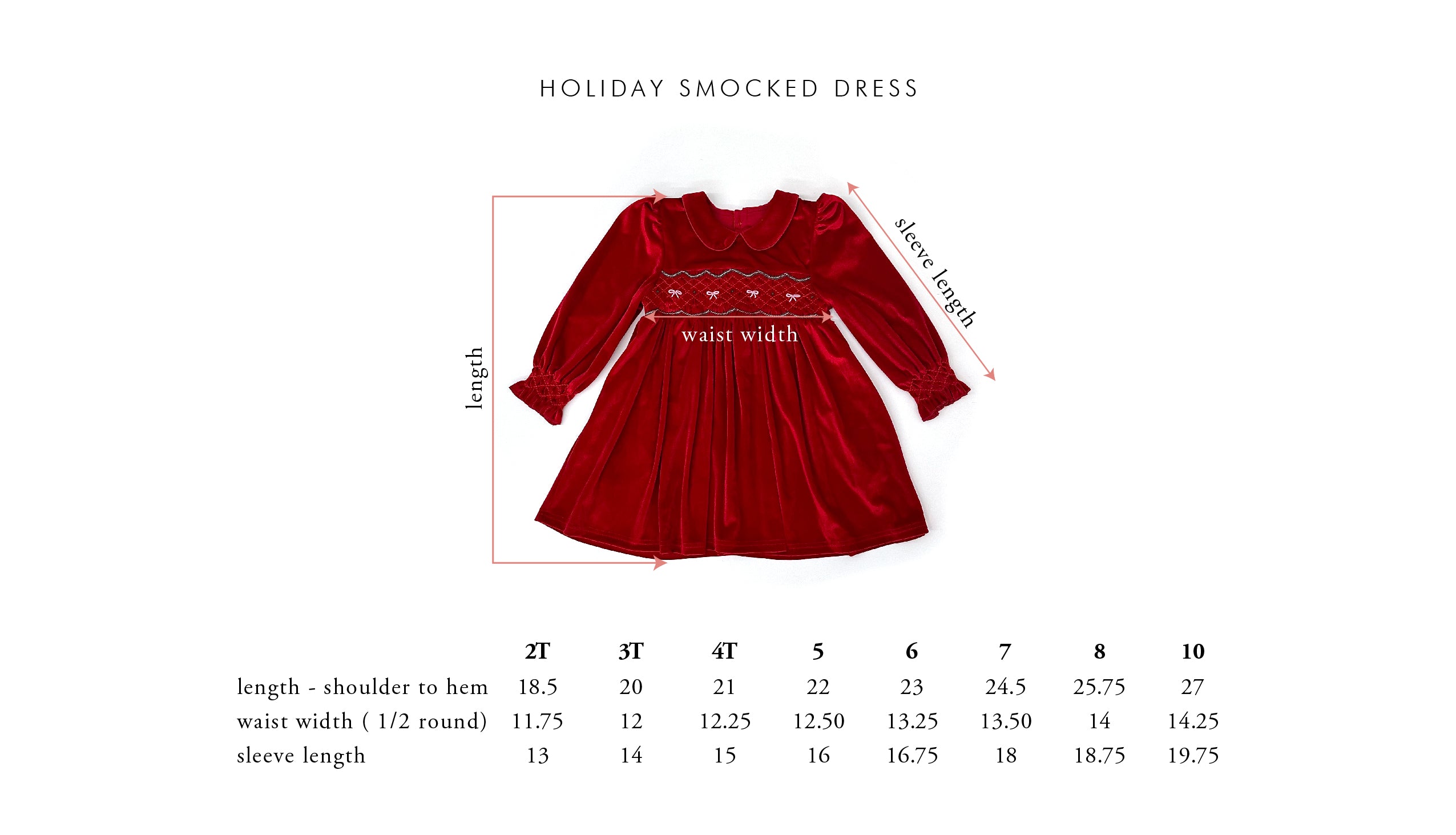 Velvet Smocked Dress