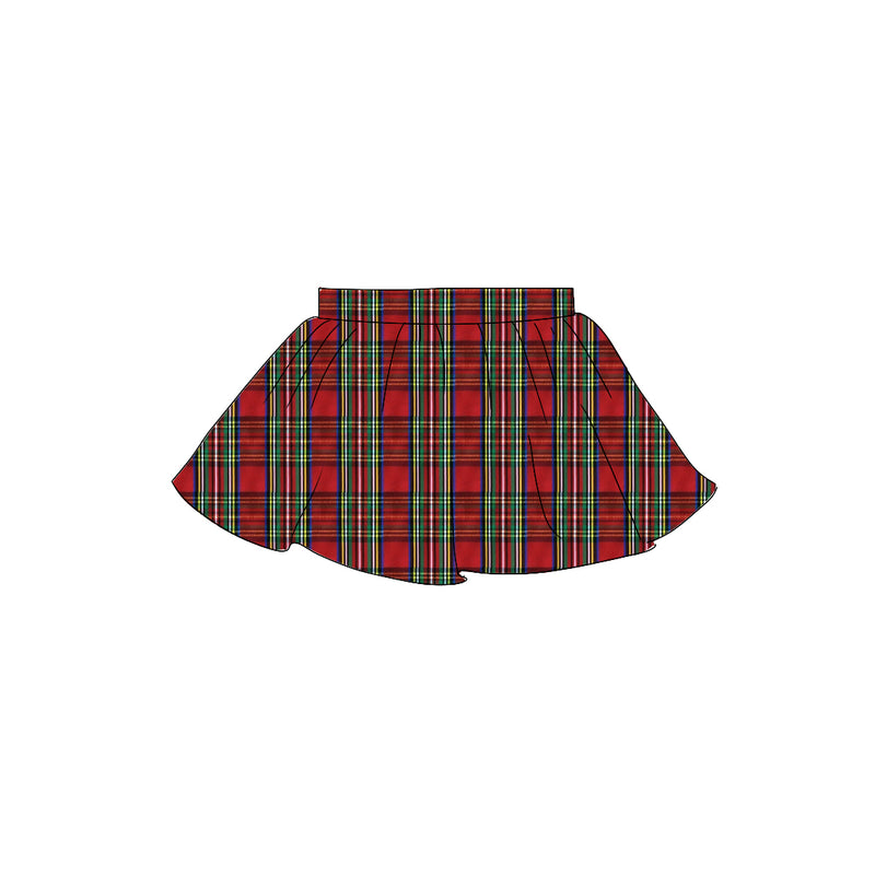 Tartan Taffeta - Skirt