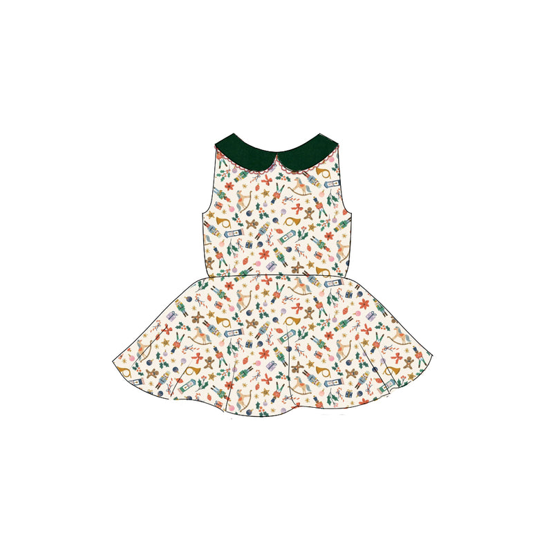 Toys - Collared Back Twirl Dress