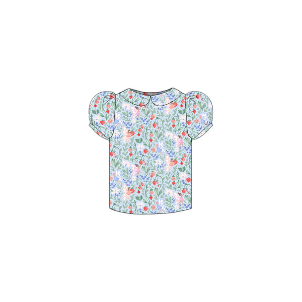 Berry Fairies - Puff Sleeve Blouse