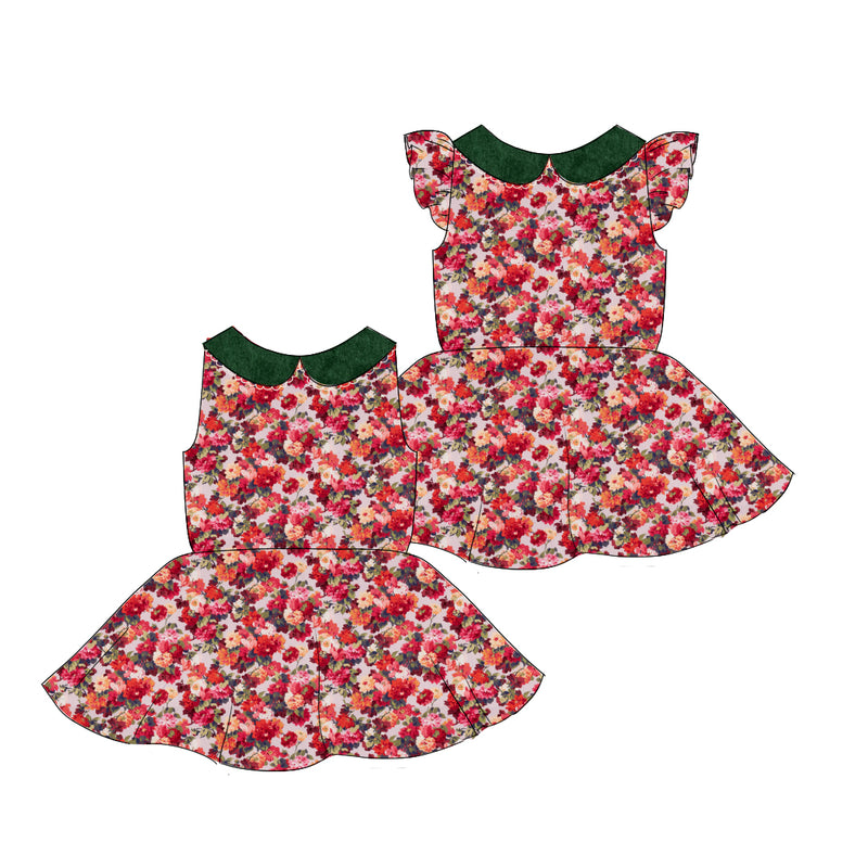 Chatsworth - Collared Back Twirl Dress
