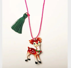 Holiday Reindeer Necklace