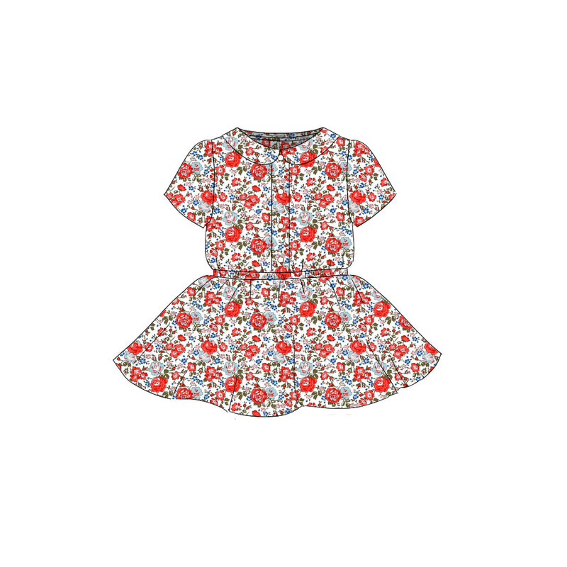 Felicite - Button Front Twirl Dress