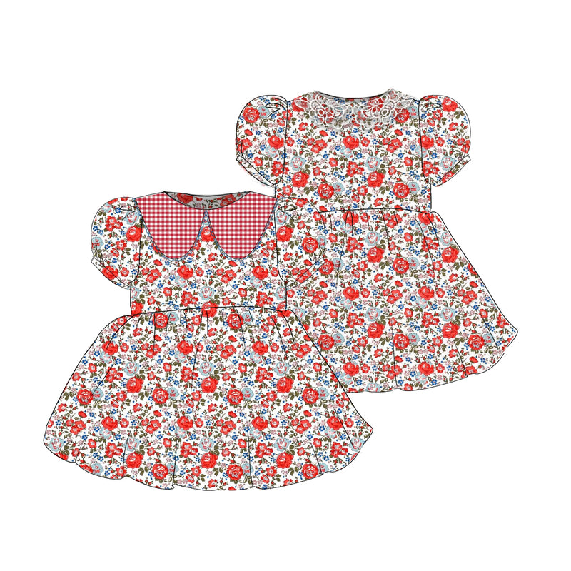 Felicite - Vintage Style Basque Dress