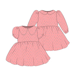 Heart - Vintage Style Basque Dress