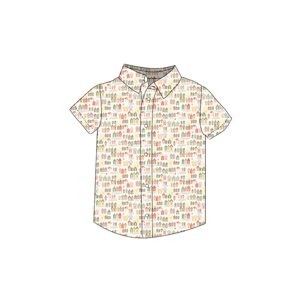 Tiny Houses - Button Up Shirt