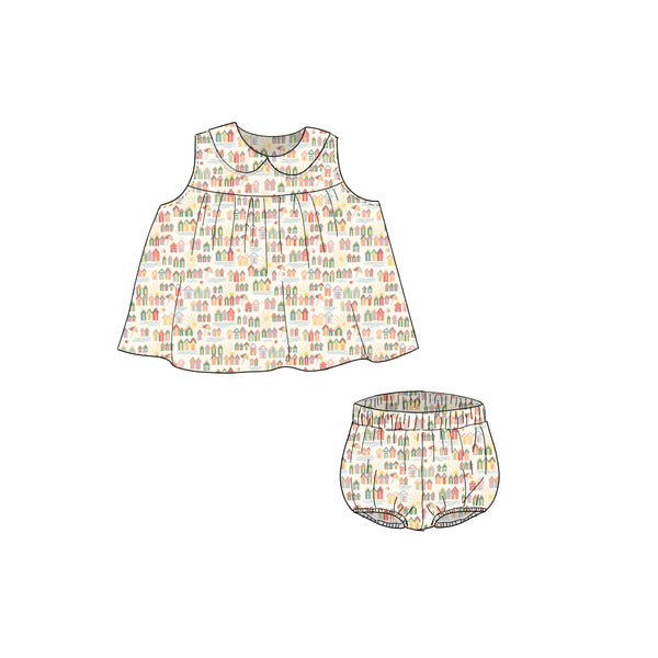 Tiny Houses - Blousy Set