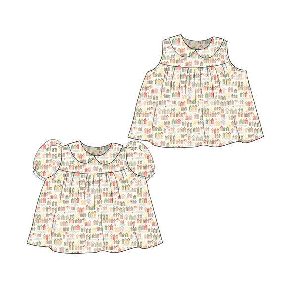 Tiny Houses - Blousy Blouse