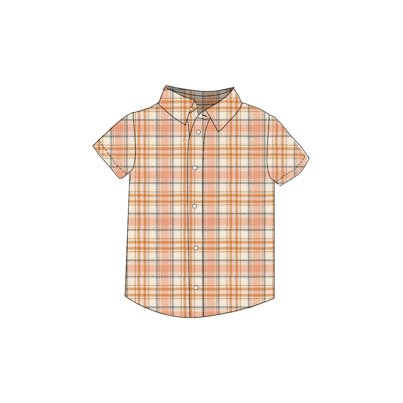 Nutmeg Flannel- Button Up Shirt