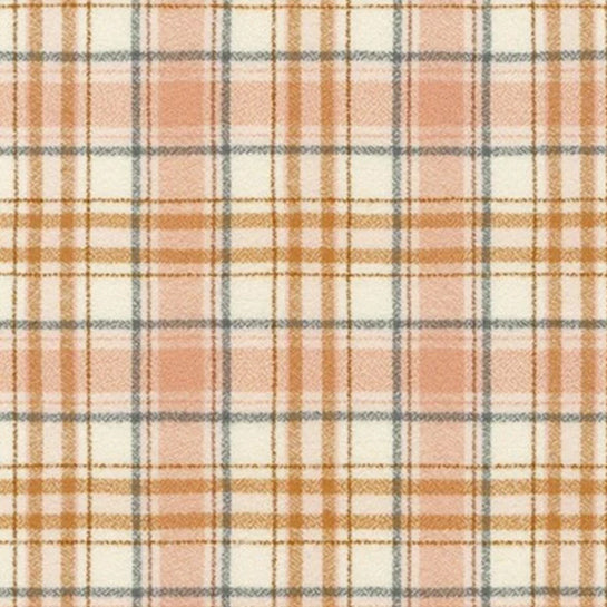 Nutmeg Flannel- Smock Dress