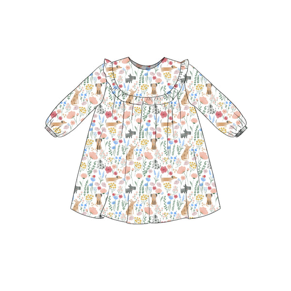 Puppy Garden - Ruffle Bib Dress