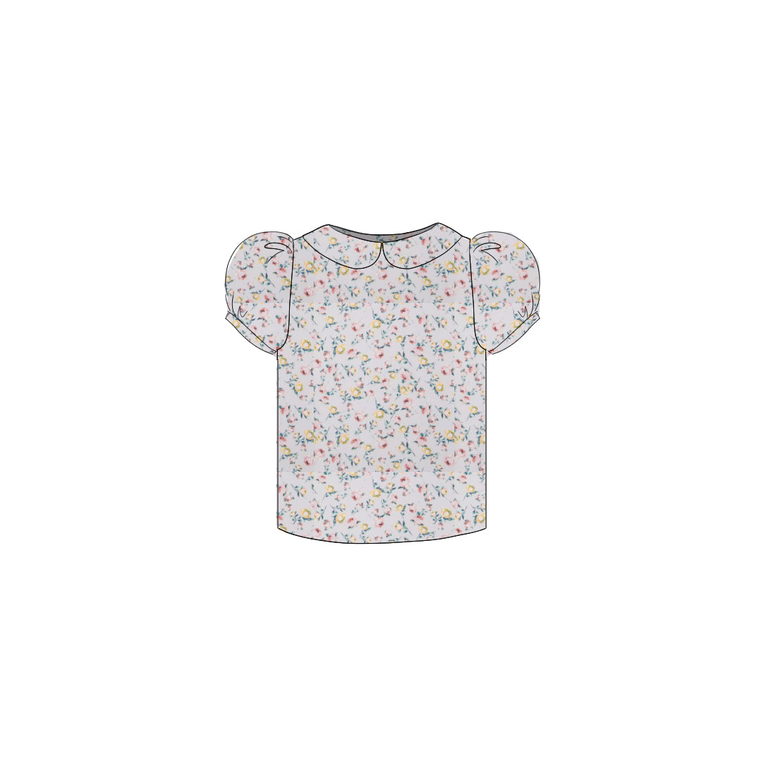 Rosebuds - Puff Sleeve Blouse