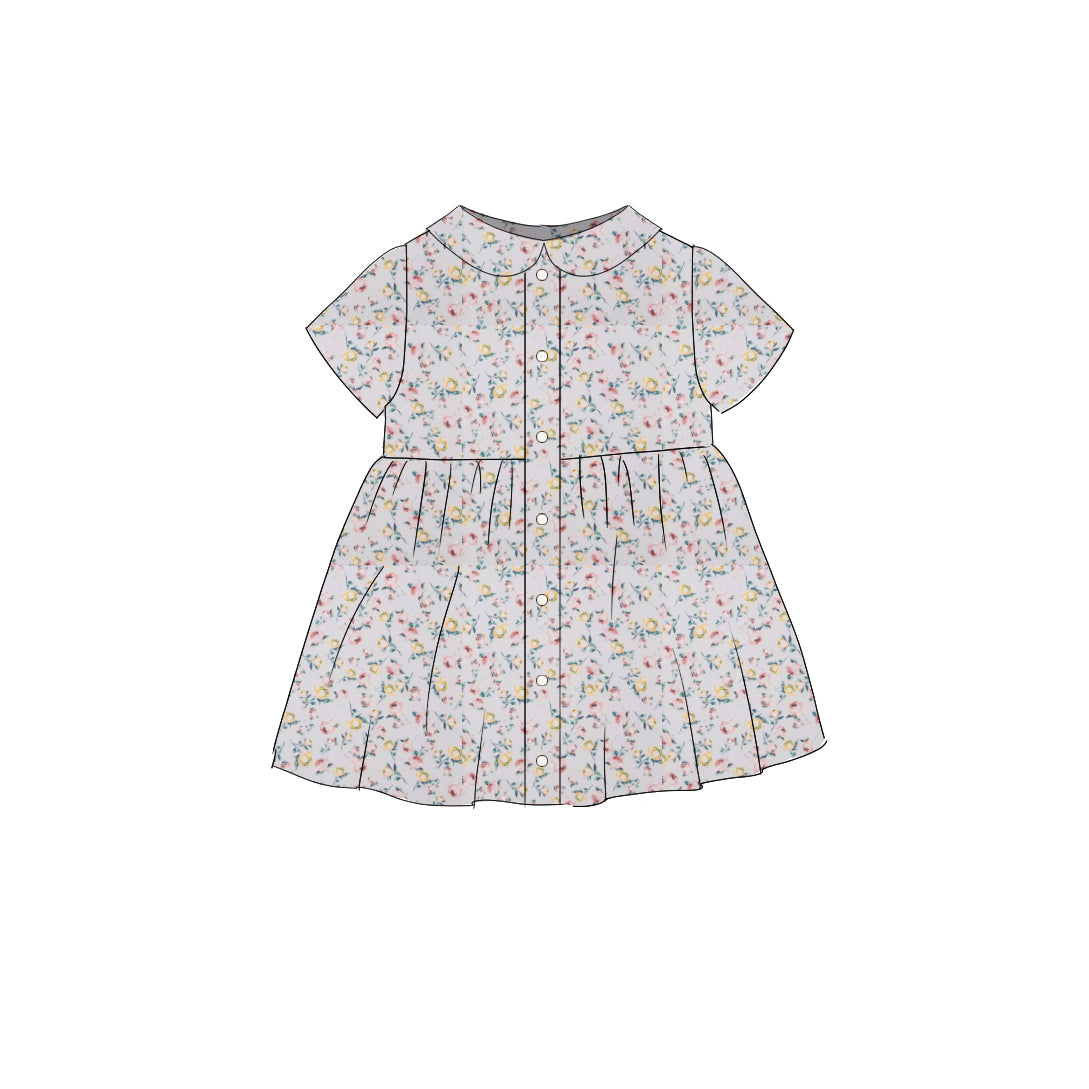 Rosebuds - Smock Dress