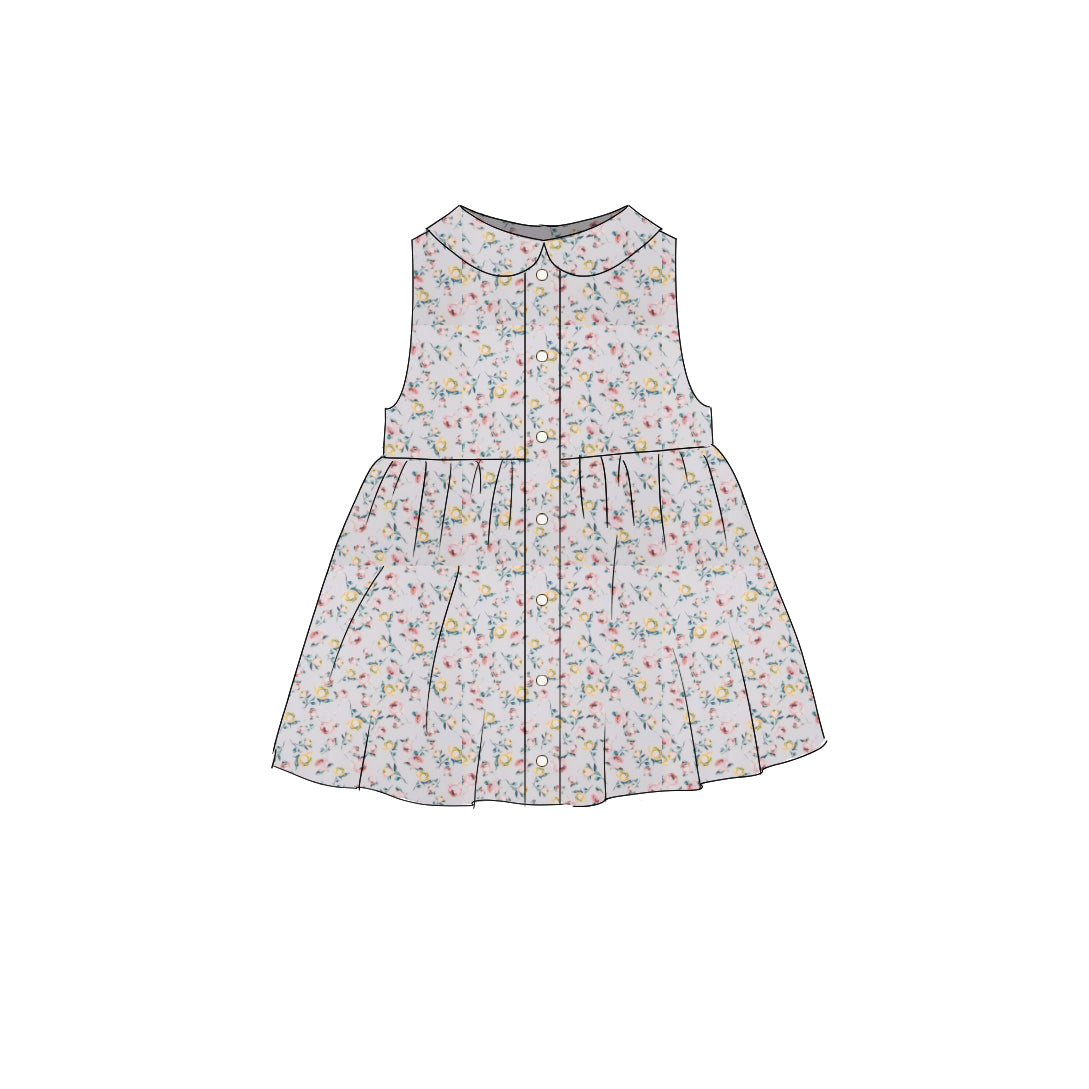 Rosebuds - Smock Dress
