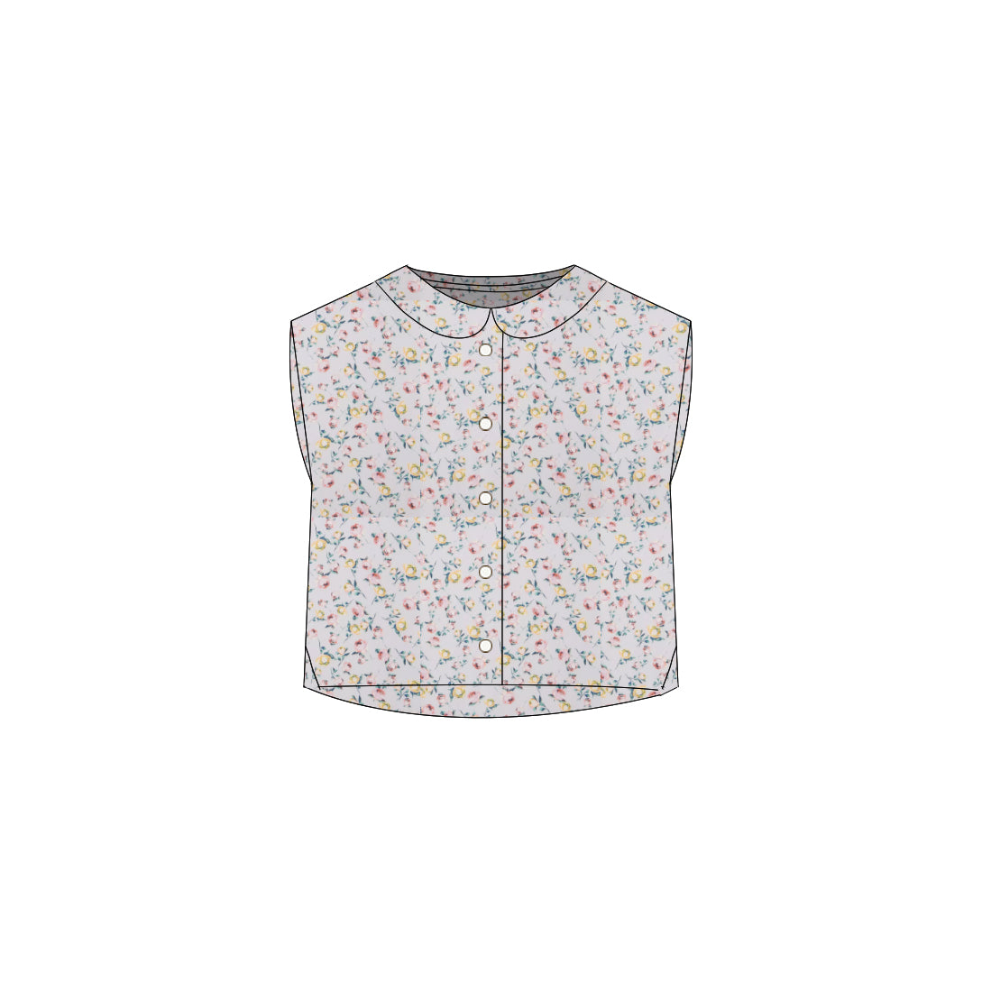 Rosebuds - Boxy Blouse