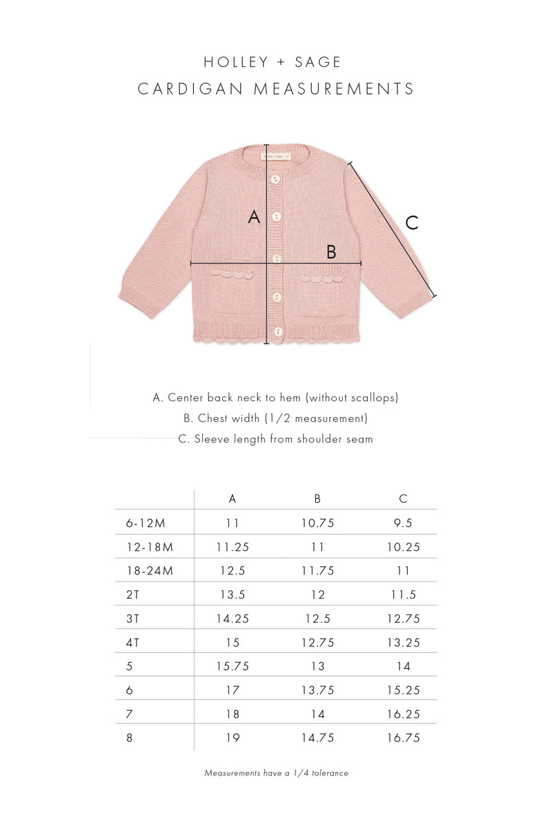 Cardigan in Pirouette