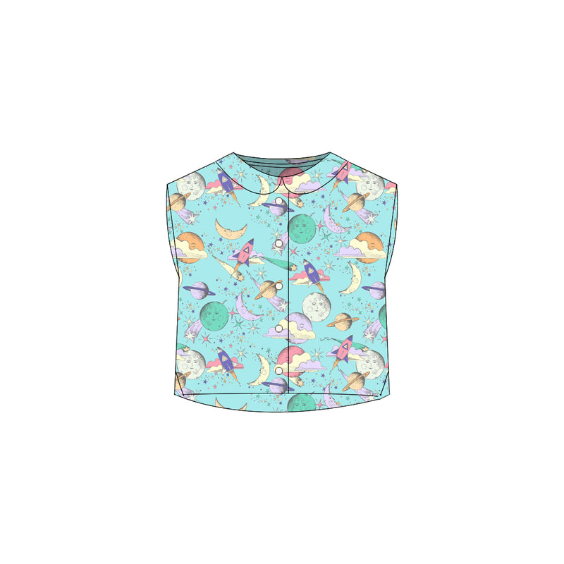 Solar System - Boxy Blouse
