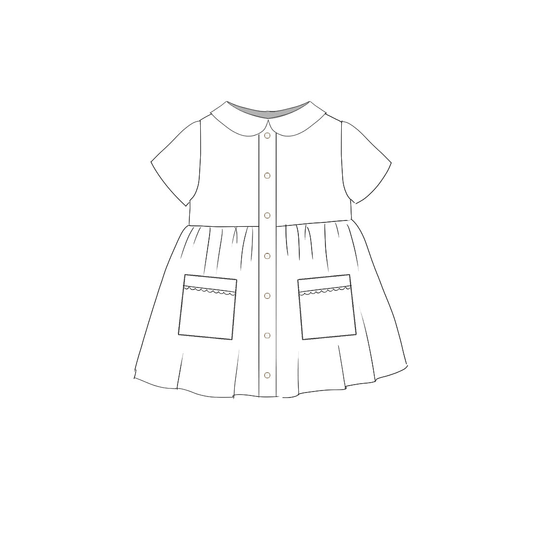 Custom Fabric - Smock Dress